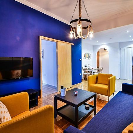 Cozy Blue Apartment By Zain Athens Luaran gambar