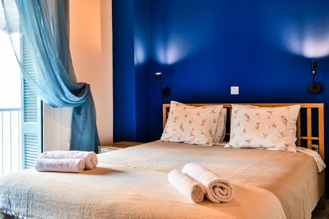 Cozy Blue Apartment By Zain Athens Luaran gambar